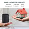 Key Keeper Combination Lock Wall Mounted Waterproof 4Digit Password Safe Box Easy Installation For 3