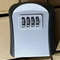 Key Keeper Combination Lock Wall Mounted Waterproof 4Digit Password Safe Box Easy Installation For 9