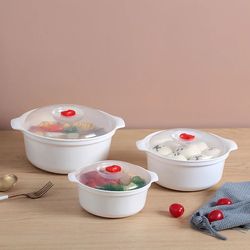 gianxi microwave oven special box heated soup pot, steam rice & buns with lid, eco-friendly food grade kitchen tool