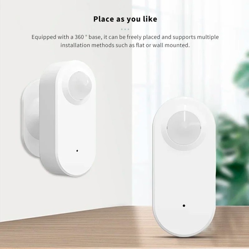 Smart Zigbee WiFi Motion Presence Sensor PIR Detection AppControlled Security Alarm For Smart Home 1