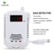 Natural Gas Leak Detector With Voice Warning Independent Kitchen Alarm Kit Featuring LCD Display 1