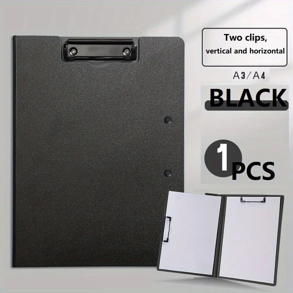 File Folders Documents Organizer Clipboard With Cover Paper Folder For Business  School Stationery  6