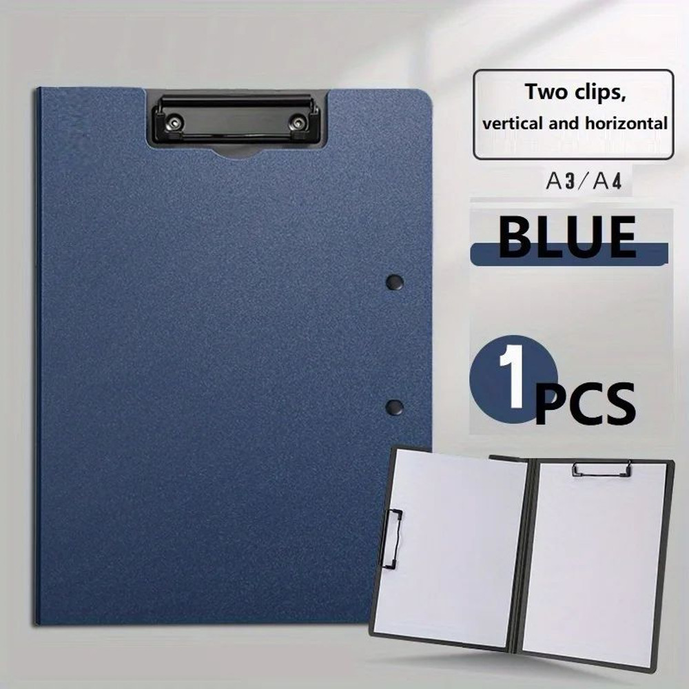 File Folders Documents Organizer Clipboard With Cover Paper Folder For Business  School Stationery  7