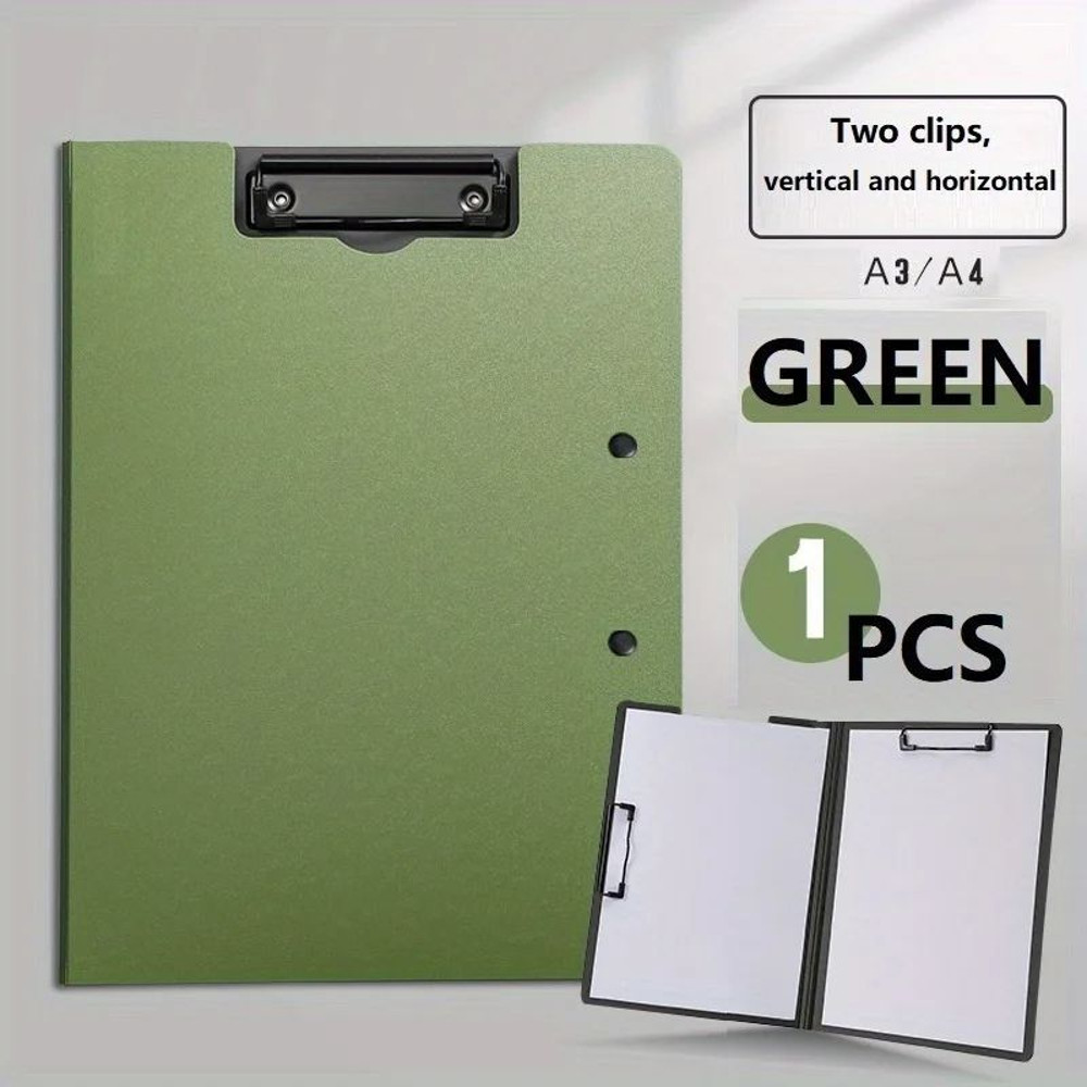 File Folders Documents Organizer Clipboard With Cover Paper Folder For Business  School Stationery  8