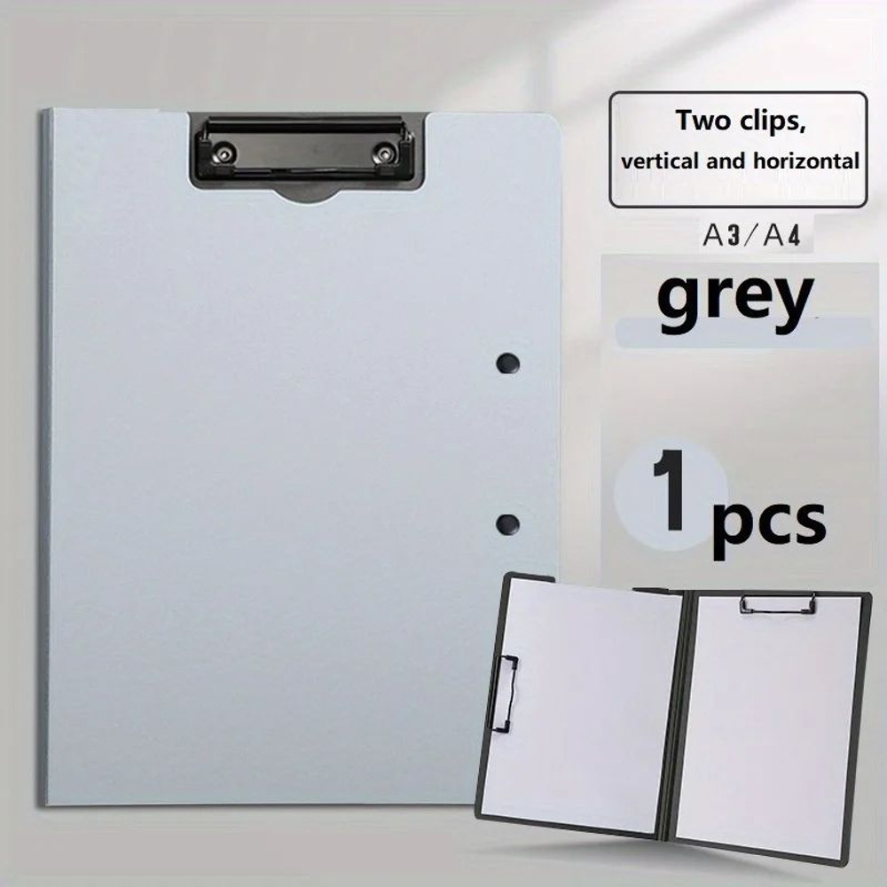 File Folders Documents Organizer Clipboard With Cover Paper Folder For Business  School Stationery  9