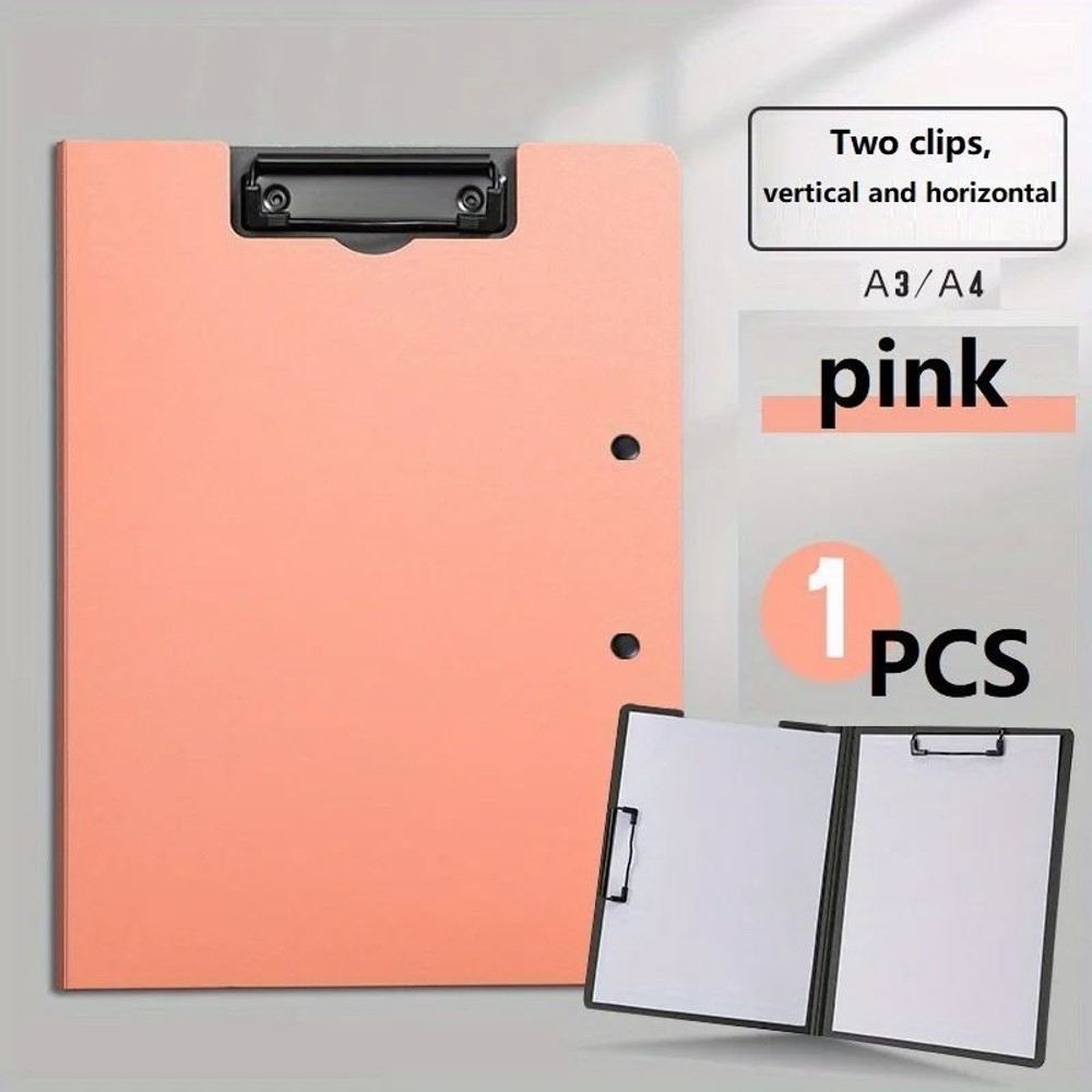 File Folders Documents Organizer Clipboard With Cover Paper Folder For Business  School Stationery  10