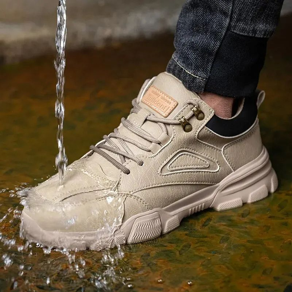 HighQuality Mens Safety Shoes With Steel Wire Rotary Buckle  Indestructible AntiSmash AntiPuncture  4