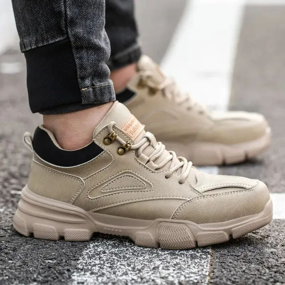 HighQuality Mens Safety Shoes With Steel Wire Rotary Buckle  Indestructible AntiSmash AntiPuncture  5