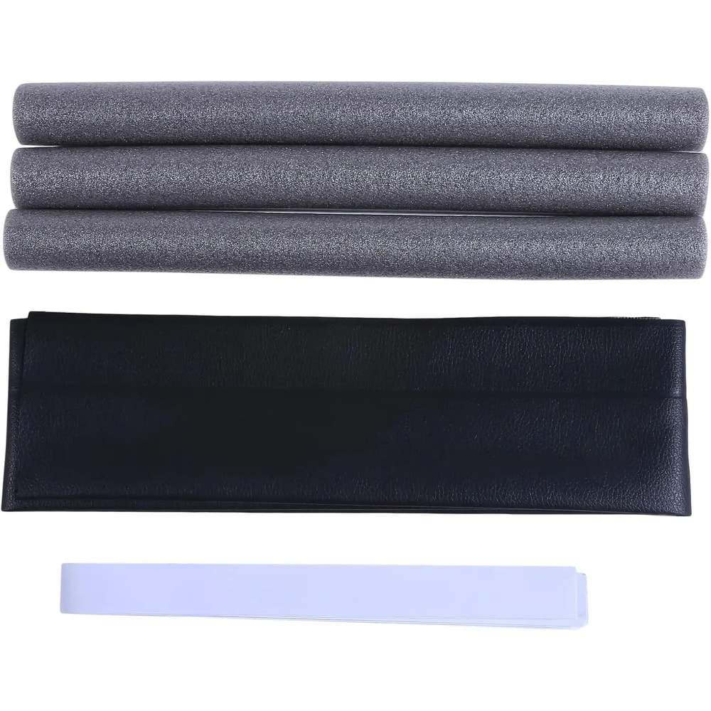 1PC Black Door Bottom Seal Strip Soundproof Insulation Wind Under Door Draft Stopper Blocker Weathe 5
