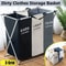 Foldable Laundry Hamper Waterproof Dirty Clothes Organizer Basket For Bathroom Storage Dorm Bedroom 0