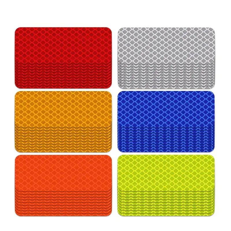 Car Bumper Reflective Stickers HighVisibility Reflective Warning Strip Tape For Vehicle Safety 2