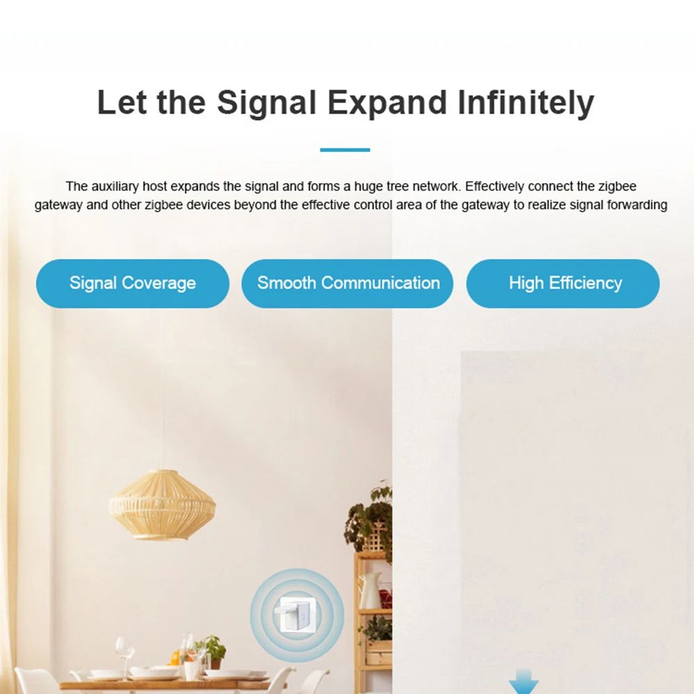 Smart ZigBee Signal Repeater USB Signal Amplifier Extender For Smart Home Automation Compatible Wit 4
