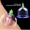 Vacuum Cupping Sets with Pumping Gun Back Massage Body Cup for Detox, Anti-Cellulite & Healthy Care
