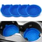Universal Silicone Car Cup Holder Coaster NonSlip Insert AntiScratch Silent Cup Pad For Auto Inter 12