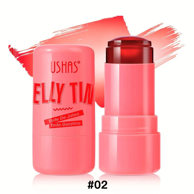 Jelly Blush Stick Lip Balm Eyeshadow MultiUse Matte Blush Moisturizing Brighten Lip Gloss Makeup St 7