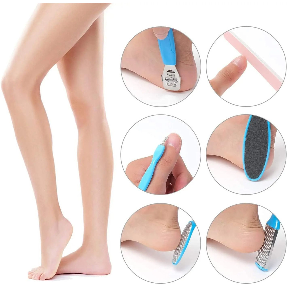 Deluxe Foot Octopus Fish Eye Exfoliating Heel Sharpener Sole Crackles Removal Files Heel Cramping 1