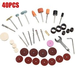 power tools rotary tool accessory set for dremel drill, grinding, polishing, cutting, mini saw blade & abrasive tool kit