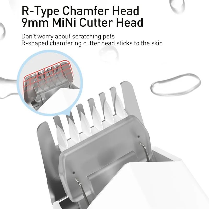 ROJECO Dog Hair Trimmer Professional Pet Foot Hair Trimmer Dog Grooming Clippers For Haircut Hair 3