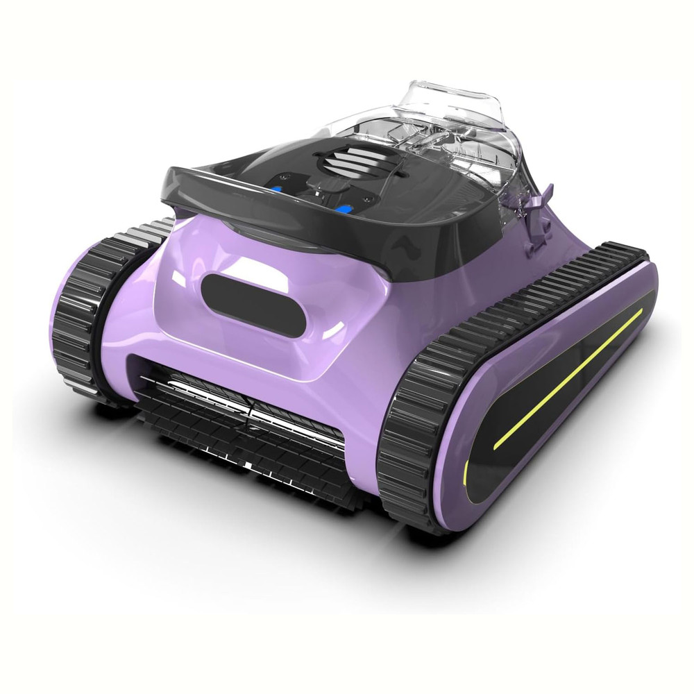 Cordless Robotic Pool Vacuum with Waterline Cleaning for Inground Pools