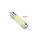 Outdoor Signal Light Luminous Tube Pendant EDC Keychain Durable Stainless Steel Glass Material Lum 5