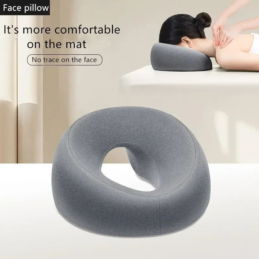 Face Down Pillow Desk Nap Pillow Prone Resting Comfort Memory Foam Ergonomics Massage Headrest For 1