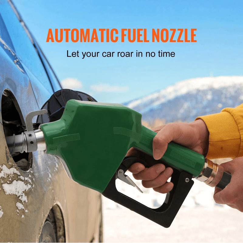Automatic Fuel Nozzle Shut Off NPT Fuel Refilling Nozzle Spout High Flow Diesel Pump 1