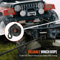 High Strength Synthetic Winch Rope ATVUTV Winch Line Cable With Ram Horn Hook Sleeves 4
