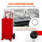 Portable Fuel Caddy Gasoline Diesel Kerosene Storage Tank With Transfer Pump And Kink Free Hose 3