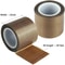33ft Teflon Tape PTFE 180um Thick HighTemp Fiberglass Adhesive Tape For 70260C Heat Resistance 2