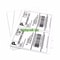 200 Adhesive Shipping Labels 85 X 55 2 Per Sheet Blank White Matte Labels For UPS USPS EBay PayPal 0