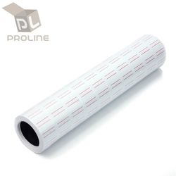10 rolls 5000pcs white red line tags labels refill mx-5500 gun – price sticker roll for retail & pricing guns