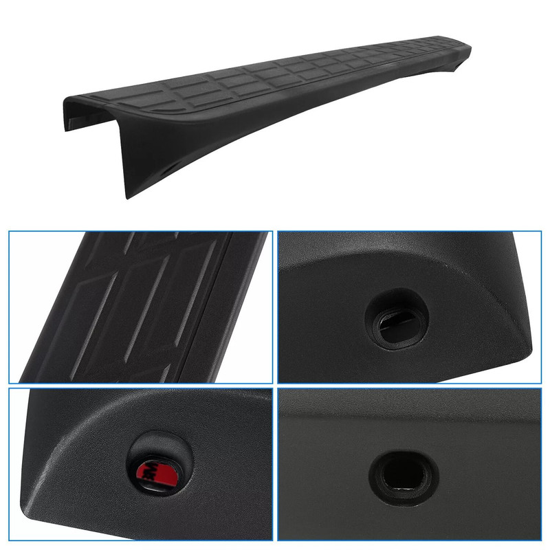 20072014 Chevy Silverado Sierra Tailgate Top Protector Spoiler Cap Cover OEM Style Durable Prote 13