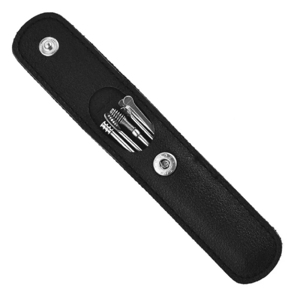 Q Grip Ear Wax Remover Tool Reusable Spiral Picker Spoon Safe Ear Cleaning Kit For Gentle Effective 2