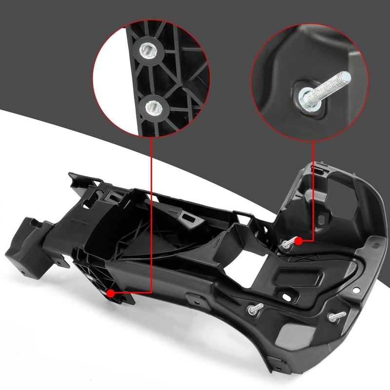Rear Passenger Bumper Outer Extension Insert Bracket RIGHT Compatible With Toyota Tacoma 20162023 R 5