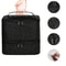 Portable Nail Polish Storage Bag,Multi Function PU Leather Organizer for Travel,Fits 20 Bottles,Essential Oils & Makeup