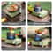 Portable Camping Gas Stove 5800W High Firepower Outdoor Cassette Burner Windproof Design For Picnic 5