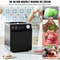 Upright Automatic Ice Cream Maker with Built-in Compressor 2 Quart No Pre-freezing Fruit Yogurt Machine 4 Modes