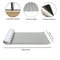 Customizable EVA Foam Boat Decking Sheet Mat, Anti-Skid Faux Teak Yacht Marine Flooring Pad, Self-Adhesive Accessories