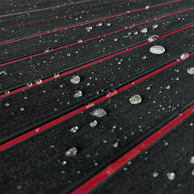 Customizable EVA Foam Boat Decking Sheet Mat, Anti-Skid Faux Teak Yacht Marine Flooring Pad, Self-Adhesive Accessories