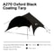 Garden Camping Black Coating Tarp Rainproof & UV Resistant Large Space Sunshade, Hexagonal Butterfly Sun Shelter