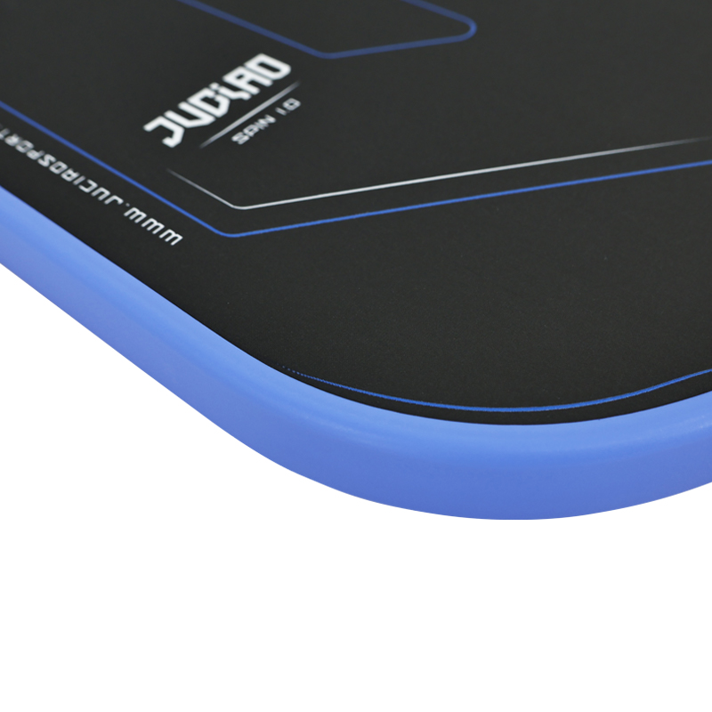 Approved Thermoformed Unibody T700 Raw Carbon Fiber Pickleball Paddle with Textured Surface and Foam Edge