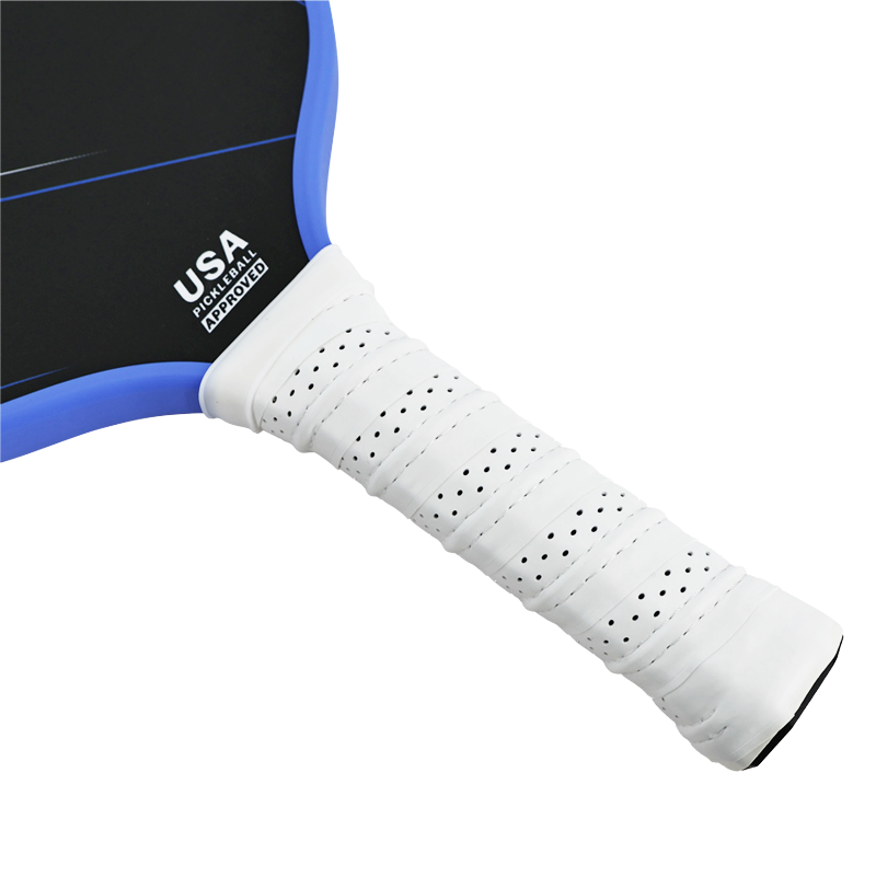 Approved Thermoformed Unibody T700 Raw Carbon Fiber Pickleball Paddle with Textured Surface and Foam Edge