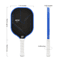 Approved Thermoformed Unibody T700 Raw Carbon Fiber Pickleball Paddle with Textured Surface and Foam Edge