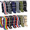 Waterproof Nylon Watch Strap, Sport Military Style Watch Band Replacement for Men Women Wristwatch Belt