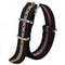 Waterproof Nylon Watch Strap, Sport Military Style Watch Band Replacement for Men Women Wristwatch Belt