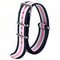 Waterproof Nylon Watch Strap, Sport Military Style Watch Band Replacement for Men Women Wristwatch Belt