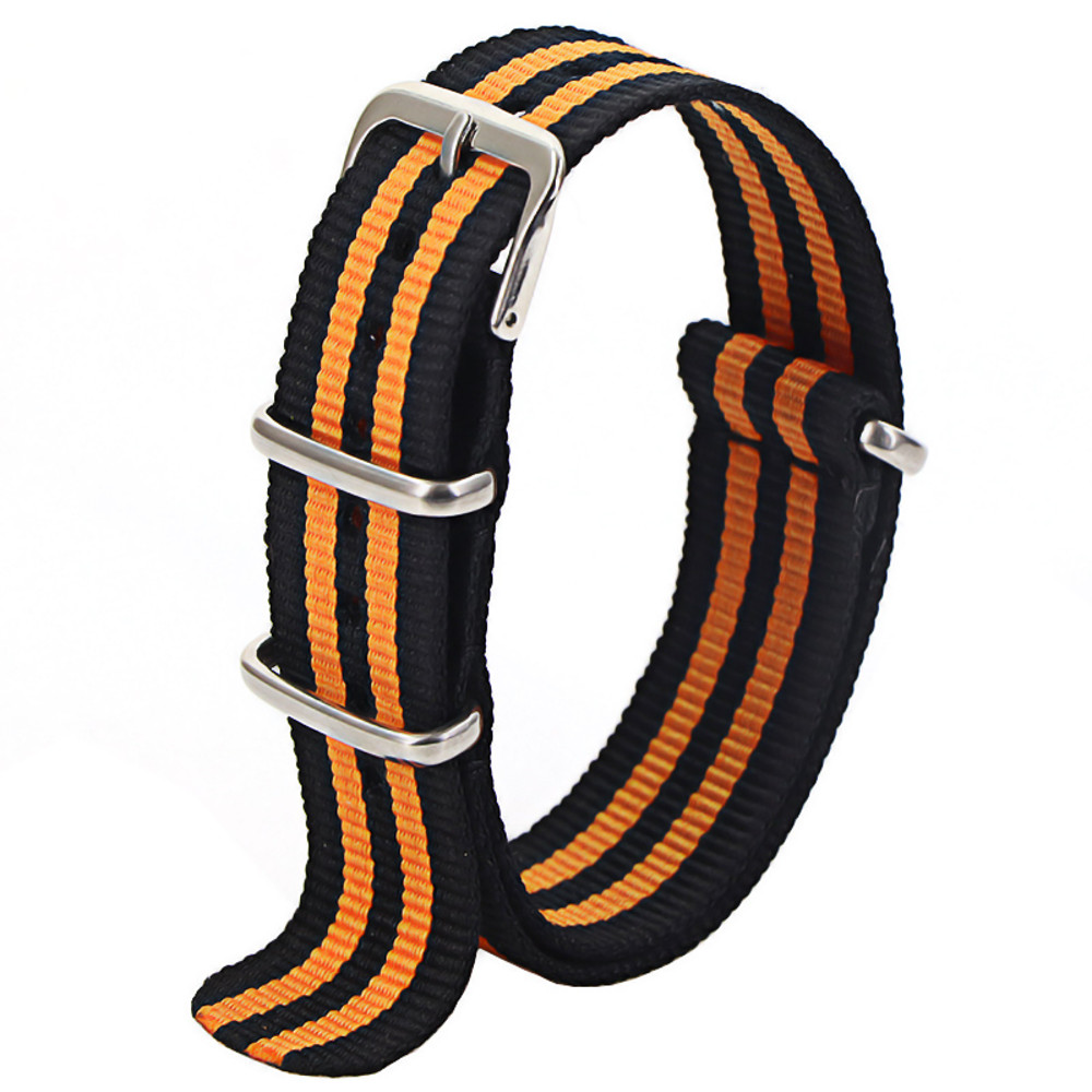 Waterproof Nylon Watch Strap, Sport Military Style Watch Band Replacement for Men Women Wristwatch Belt