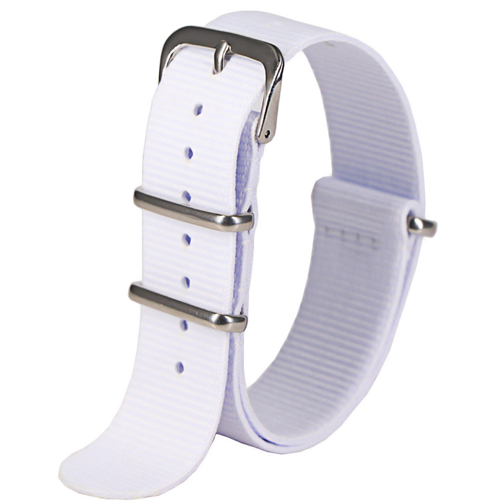 Waterproof Nylon Watch Strap, Sport Military Style Watch Band Replacement for Men Women Wristwatch Belt