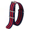 Waterproof Nylon Watch Strap, Sport Military Style Watch Band Replacement for Men Women Wristwatch Belt