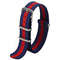 Waterproof Nylon Watch Strap, Sport Military Style Watch Band Replacement for Men Women Wristwatch Belt